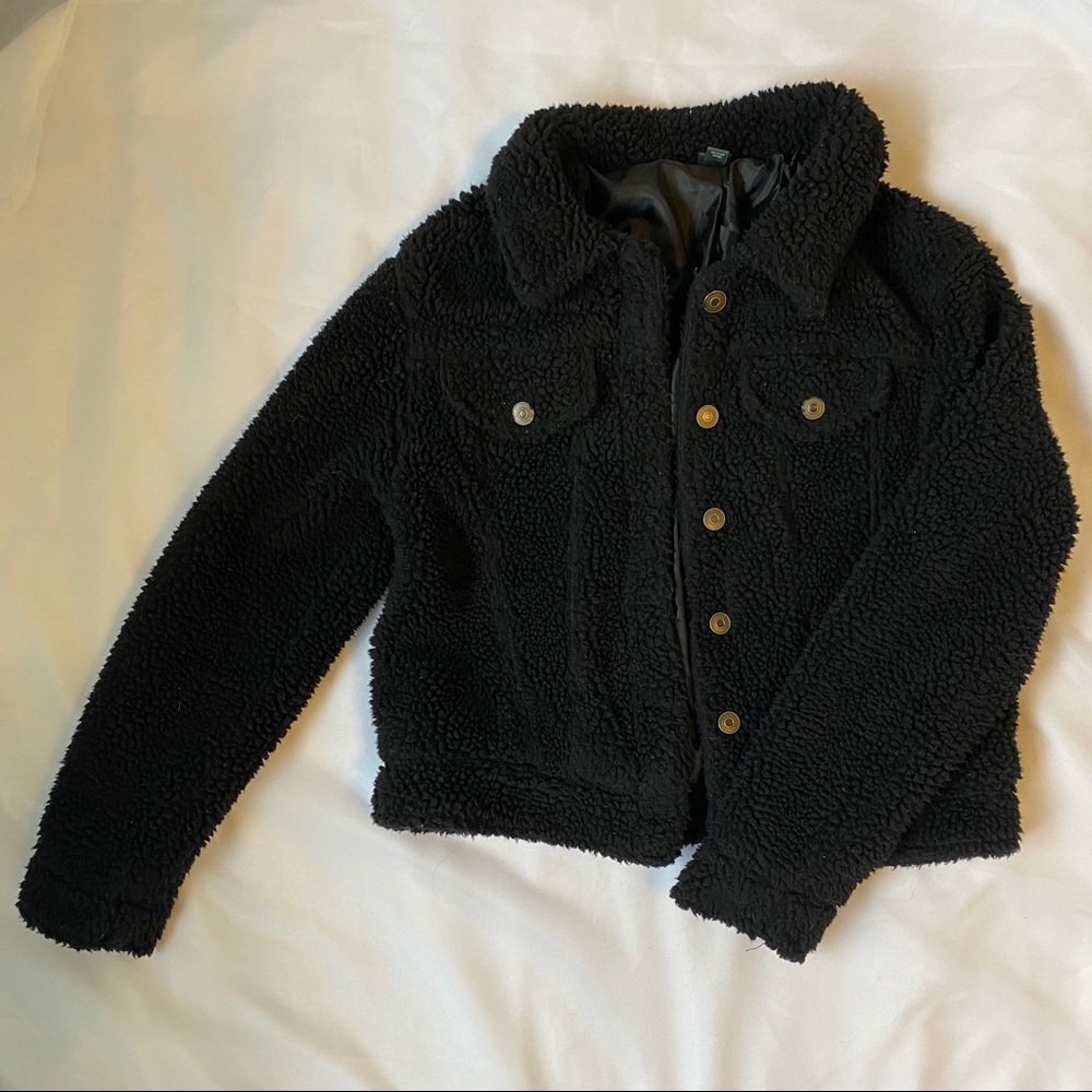 Black Cropped Jacket